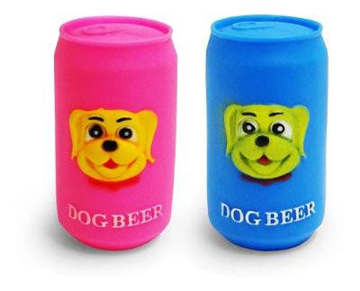 Brinquedo Vinil Pet Dog Beer Cores Sortidas - The Pets