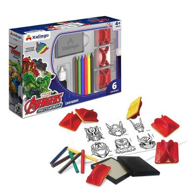 Carimbos Avengers Mech Strike - Xalingo