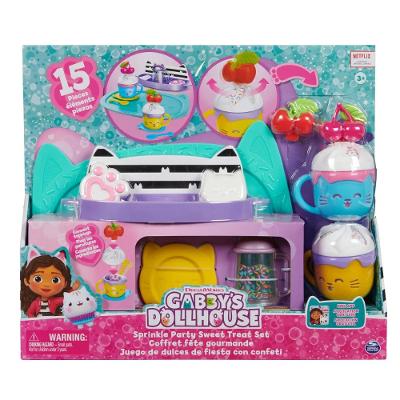 Gabby's Dollhouse Set de Chocolate Quente com Doces - Sunny