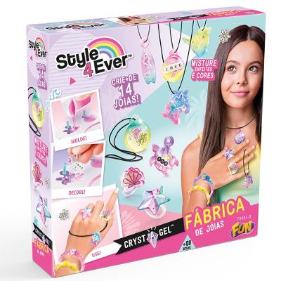 Fábrica De Jóias - Crystal Gel Charms - Fun