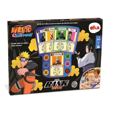 Jogo Rank Cards - Naruto Shippuden - Elka