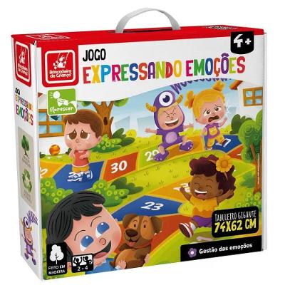 Jogo Educativo Expressando Emoções - Brincadeira de Criança