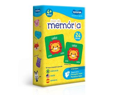 Jogo de Memória Trilingue - Toyster