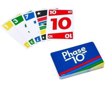 Jogo de Cartas Phase 10 - W5800 - Mattel
