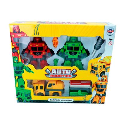 Kit com 2 Carros que Viram Robô - Toyng