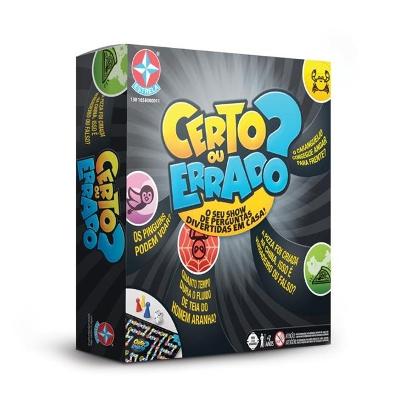 Jogo Certo ou Errado Tabuleiro - Estrela