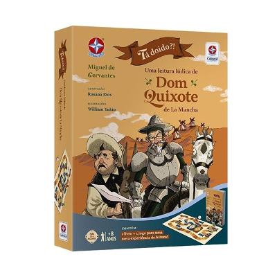 Livro Jogo Tá Doido?!Aventura Lúdica de Dom Quixote Estrela
