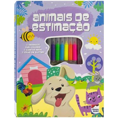 Livro Meu Adorável Superkit De Colorir  - Happy Books 