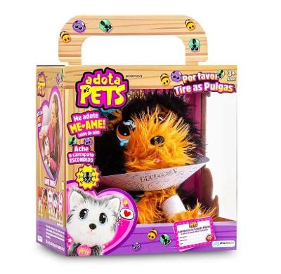Pelúcia Adota Pets Coockie com Acessórios - Multikids