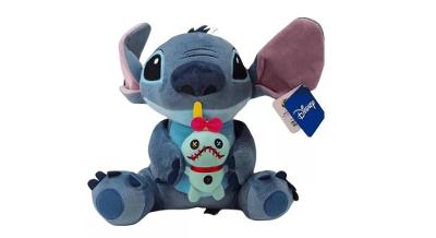 Pelúcia Disney Stitch E Scrump 33 cm - Fun