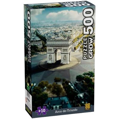 Quebra-cabeça 500 peças Arco do Triunfo - Grow