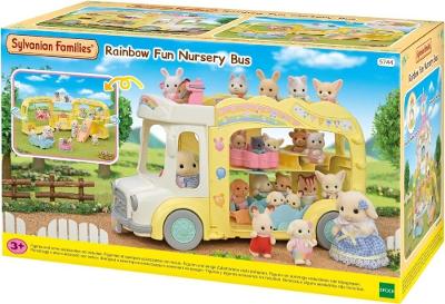 Sylvanian Families - Ônibus Arco Iris - Epoch