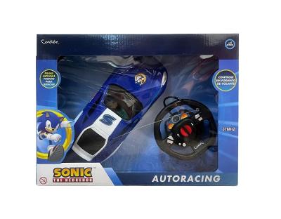 Veículo Auto Racing 3 Funções Sonic - Candide