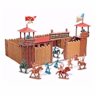 Acampamento Forte Apache Fort The West 20 Figuras - Gulliver