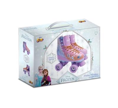 Patins Frozen 04 rodas - Tamanho 33/34 - Fun