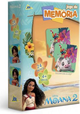 Jogo de Memória - Moana 2 - Toyster