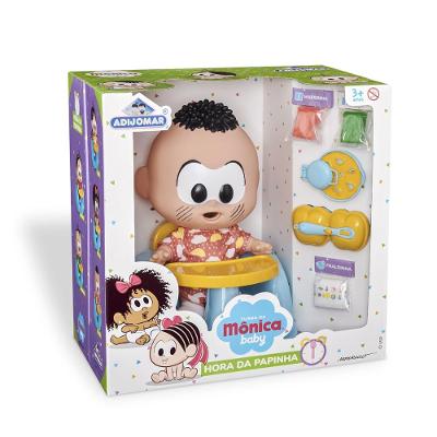 Boneco Cascão Hora da Papinha Turma da Mônica - Adijomar