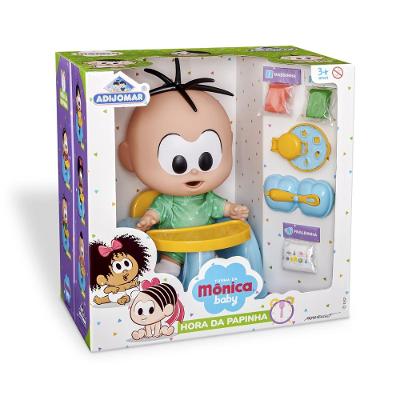 Boneca Cebolinha Hora da Papinha Turma da Mônica - Adijomar