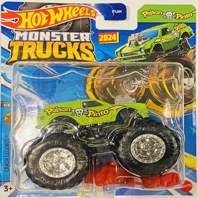 Hot Wheels Monster Trucks Poison Pinto Verde - HTM31- Mattel