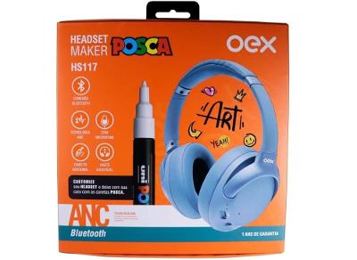 Headphone Bluetooth Maker Posca HS117 - Oex
