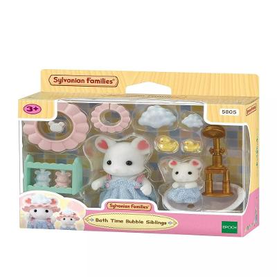 Sylvanian Families- Hora do Banho Irmãos Bolhas -Epoch Magia