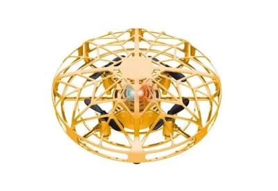 Ufo Sensor Dourado Quadricoptero - Polibrinq