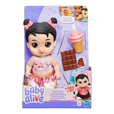 Boneca Baby Alive Katie Kat Guloseimas - G1450 - Hasbro 