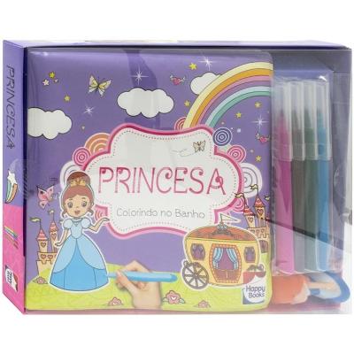 Colorindo no Banho - Princesa - Happy Books