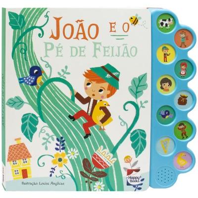 Livro Encantos Sonoros João e o Pé de Feijão- Happy Book
