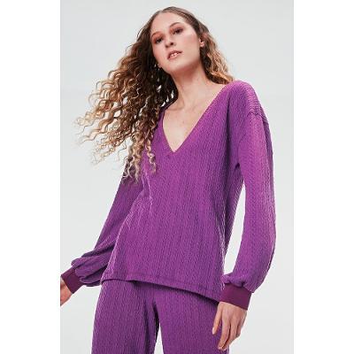 Jogging Longo Malha Tricot Margot