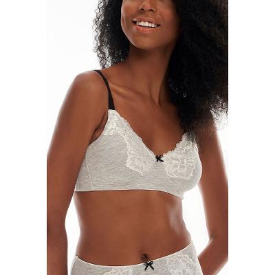 Sutiã Reforçado Sem Aro Flower Cotton