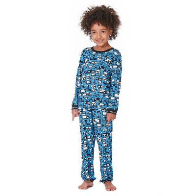 Pijama Longo Malha Gamer Kids Feminino
