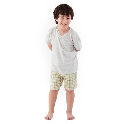 Pijama Curto Malha Elizabeth Kids Masculino