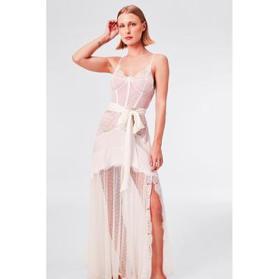 Camisola Longa Alça Tule St Barth