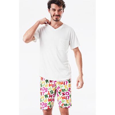 Pijama Curto Malha Panamá Masculino