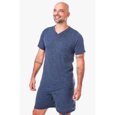 Pijama Curto Malha Helsinque Masculino