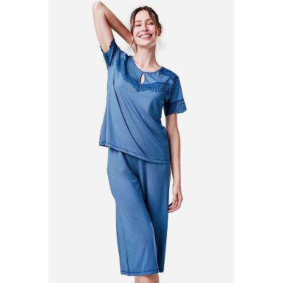 Pijama Capri Malha Dinamarca