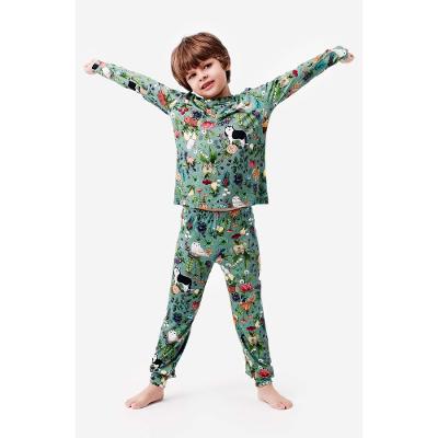 Pijama Longo Malha Nórdica Kids