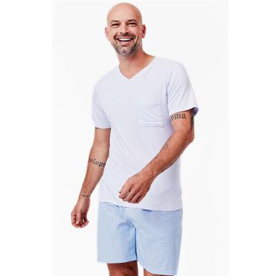 Pijama Curto Tricoline Suécia Masculino