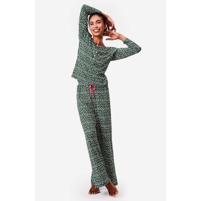 Pijama Longo Malha Islândia