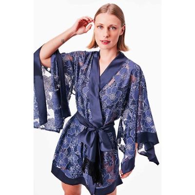 Kimono Curto Devorê Astrid