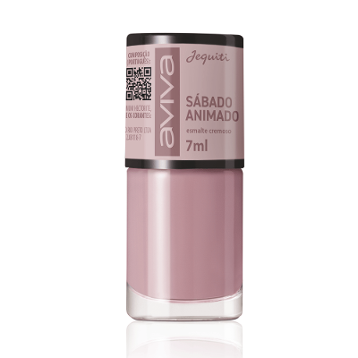 Aviva Esmalte Cremoso Sábado Animado, 7 ml
