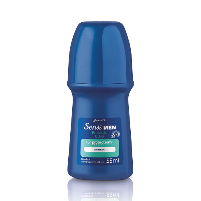 Desodorante Antitranspirante Roll-On Sensi Men Antibac, 55 ml