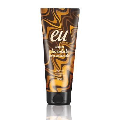 Desodorante Hidratante Corporal Eu Amo Chocolate Caramelo, 200 ml