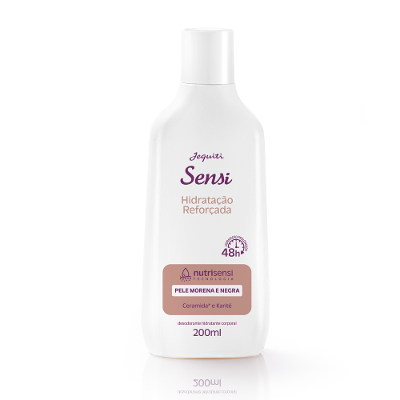 Desodorante Hidratante Corporal Sensi Pele Morena e Negra, 200 ml