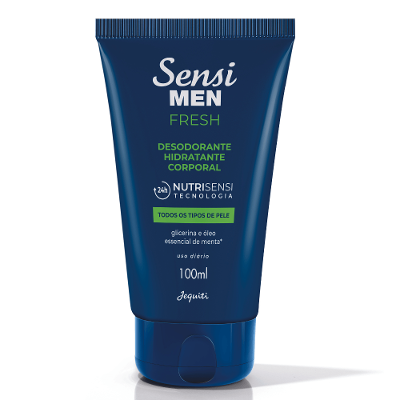 Desodorante Hidratante Corporal Sensi Men Fresh Jequiti