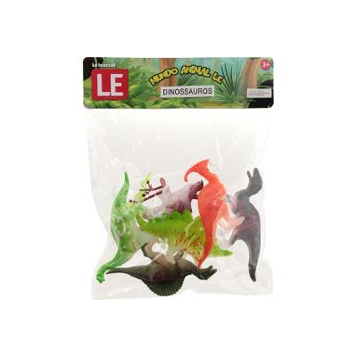 Animal Dinossauros Le com 7 Peças