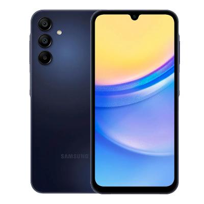 Smartphone Samsung Galaxy A15 128GB Tela de 6.5" Dual Chip Câmera Tripla 50MP + 5MP + 2MP Azul Escuro