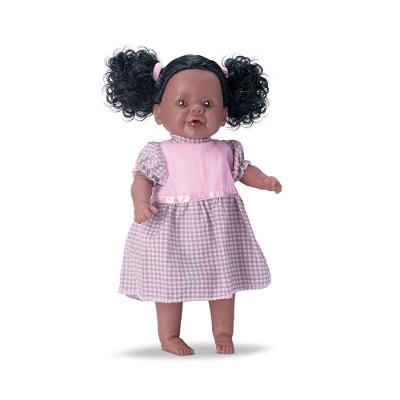 Boneca Bambola Dina Negra Faz Xixi na Fralda