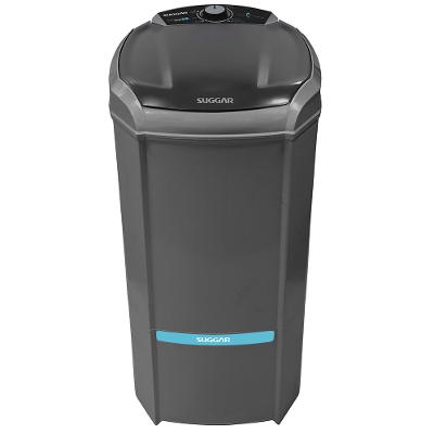 Tanquinho Suggar 15Kg Lavamax Eco LE1521PR com Dispenser Para Sabão e Desligamento Automático